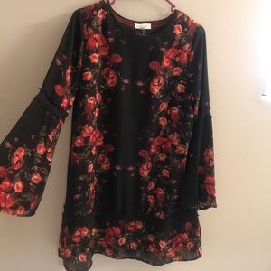 Boho Floral Dress